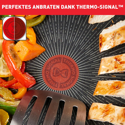 Tefal Unlimited On Bratpfanne 24 cm Induktion Schwarz G25904