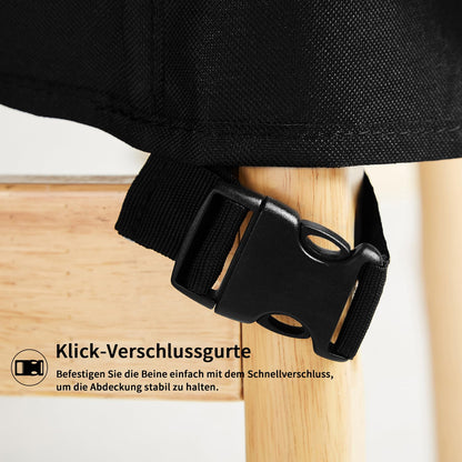 Dokon Hollywoodschaukel Abdeckung 3-Sitzer wasserdicht 215x125x170 cm