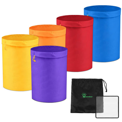 Hyindoor Bubble Bags 5 Gallonen 5er-Set Eisextraktion 25–220 Mikron