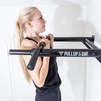 PULLUP & DIP Klimmzugstange Wand Multigriff Profi