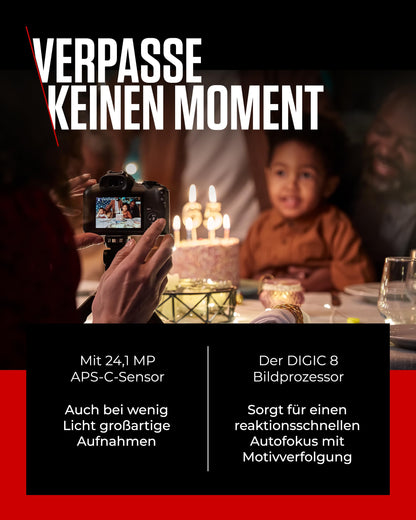 Canon EOS R100 spiegellose Systemkamera RF-S 18-45mm IS STM, schwarz