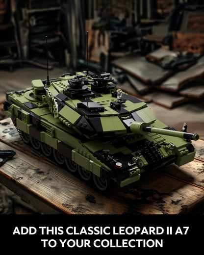 Nifeliz Leopard 2A7 Militär Panzer Bausteine Set - 2069 Teile