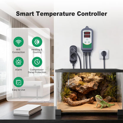 Inkbird ITC-308-WIFI Temperaturregler mit App-Steuerung, Grau