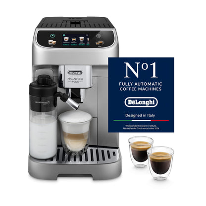 De'Longhi Magnifica Plus ECAM322.70.SB Kaffeevollautomat - Silber/Schwarz