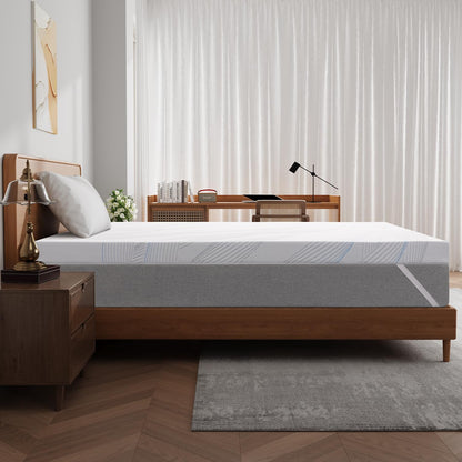 Sleremind Matratzen Topper 140x200 cm, 7 cm Gel-Memory-Schaum