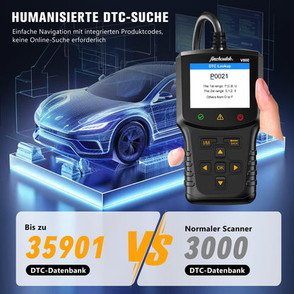 jinzhoutek OBD2 Diagnosegerät KFZ Auslesegerät für OBDII Fahrzeuge