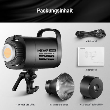 NEEWER CB60B LED Videoleuchte 70W zweifarbig mit Bowens Mount