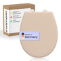 instmaier Alma WC-Sitz oval mit Absenkautomatik – Bahama Beige. Ovale Form, Bahama Beige. Sanftes Schließen des WC-Deckels dank Absenkautomatik.