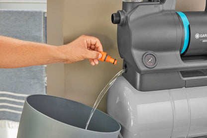 Gardena Hauswasserwerk 3900 Silent mit Filter und 21 l Speicher