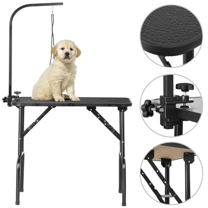 Yaheetech Hundepflegetisch - höhenverstellbar 100 kg