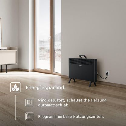 STIEBEL ELTRON CNS-B 2000 Plus LCD move Elektroheizung – 2 kW Schwarz