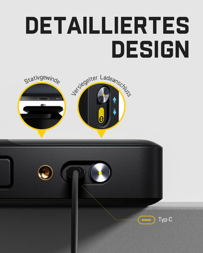Fanttik A10 Pro 2-in-1 Laserentfernungsmesser mit 3 m Massband, 50 m