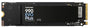 Samsung 990 EVO Plus NVMe M.2 SSD Speicher 4 TB. Schwarze Platine mit Chips. Schneller Datenspeicher für PC-Systeme.