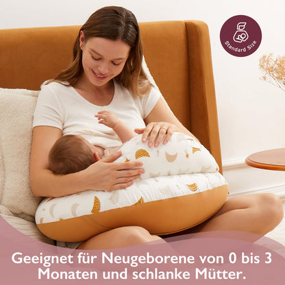 Momcozy Stillkissen mit Sicherheitsumrandung, Meteoritenschauer