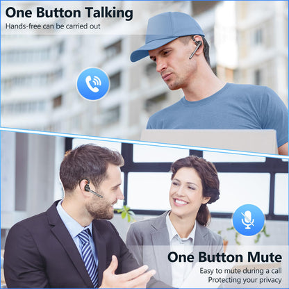 New Bee M53 Bluetooth Headset mit 72 h Spielzeit und Ladecase