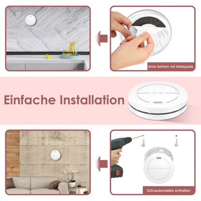 Safeliveo SL-S15 Rauchmelder im 6er Set mit 10-Jahres-Batterie