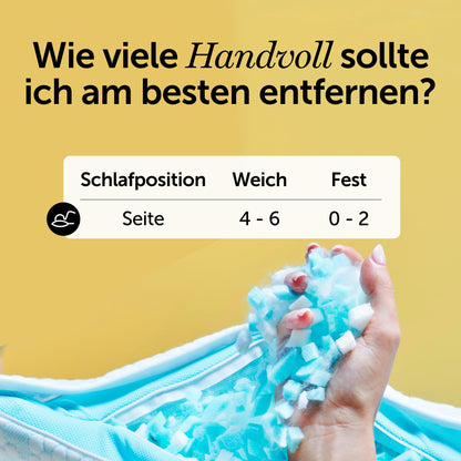 Cloudpillo Plus Memory Foam Kissen verstellbar 45×70 cm