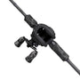 Abu Garcia MAX X Black Ops Baitcast Combo 1.98m 10-40g – Schwarz. Schwarze Baitcast-Ausrüstung zum Werfen von Ködern 10-40g.
