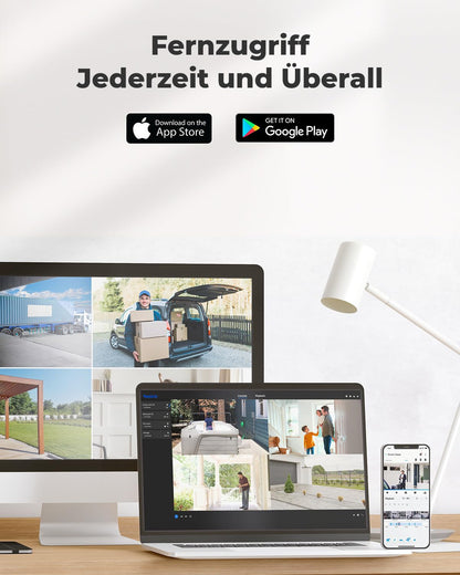 Reolink 4K PoE Smarte IP Kamera Outdoor - Schwarz