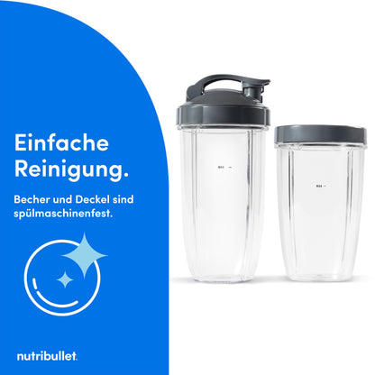 nutribullet Original 600 Smoothie Maker - Schwarz NB603B