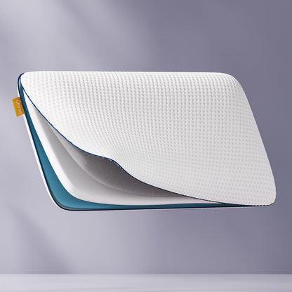 Emma Premium Stützkissen 70x40 cm – Ergonomisches Nackenkissen aus Memory Foam mit waschbarem Bezug