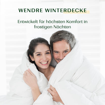 WENDRE Winter Bettdecke Mikrofaser Duo - 155x220 cm