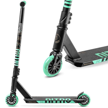 Movino Nitro Stunt Scooter mit 100 mm Rollen und ABEC-9