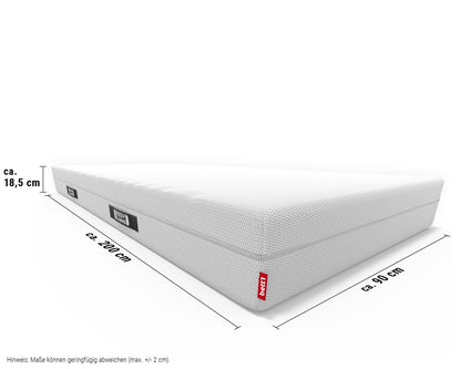 bett1 Bodyguard Anti-Kartell-Matratze 90x200 cm, mittelfest & fester