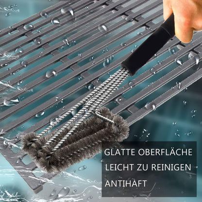 MGiessca 7638 Grillrost aus Gusseisen für Weber Spirit 300, 2 Stück