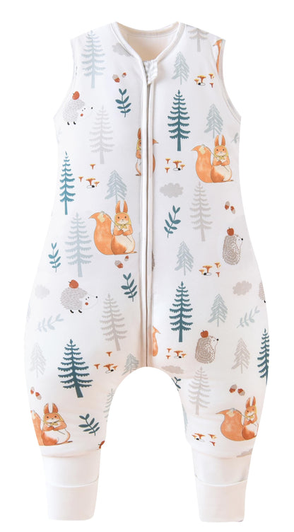 Chilsuessy Babyschlafsack mit Beinen 2.5 Tog, 2er-Pack, 100 cm