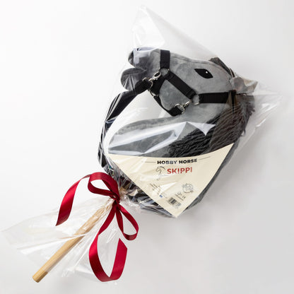 SKIPPI Hobby Horse A3 Steckenpferd Grau im Set