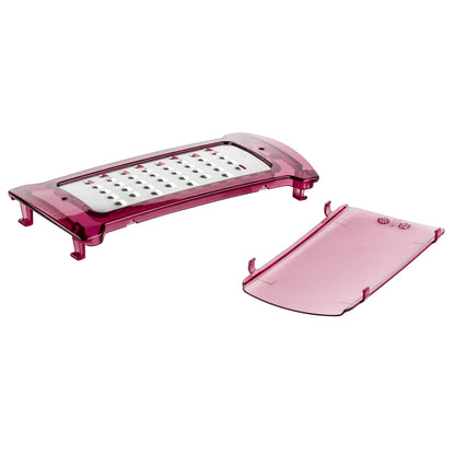 Genius Nicer Dicer Plus Gemüseschneider - 18tlg. Rubinrot