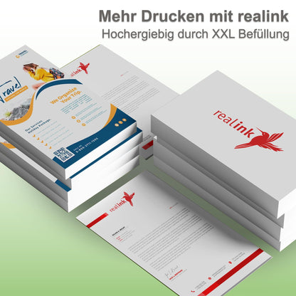 realink TS9550a Multifunktionsdrucker A3 - Bundle 10 XXL Patronen