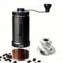 CEVING Hand-Kaffeemühle MCG-02 mit Edelstahl-Mahlwerk, 60 g – manuell für Espresso bis French Press
