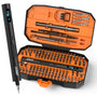 JOREST Elektro Schraubendreher Set, 155 in 1 Mini Feinmechaniker