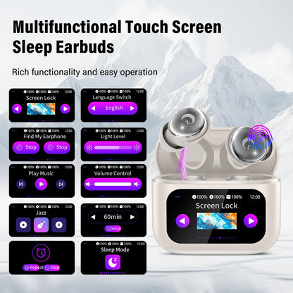 VEKJ L8 Pro Schlafkopfhörer Bluetooth 5.4 In-Ear Kopfhörer kabellos