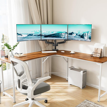 ELIVED Monitorhalterung EV006 für 3 Monitore, 13-27 Zoll, VESA 75/100