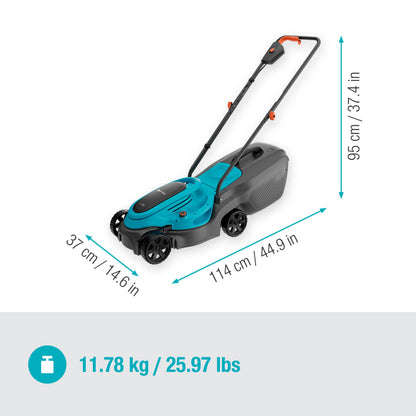 Gardena EasyMax 32/18V Akku-Rasenmäher Ready-to-Use Set, 32 cm