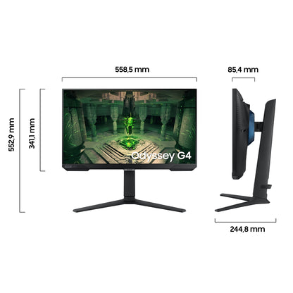 Samsung Odyssey G4B LS25BG400EU Gaming Monitor - 25 Zoll Schwarz