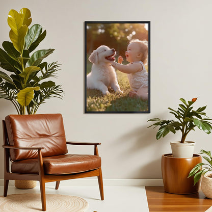 Giftgarden Bilderrahmen A1 Aluminium schwarz 59,4x84 cm für Poster