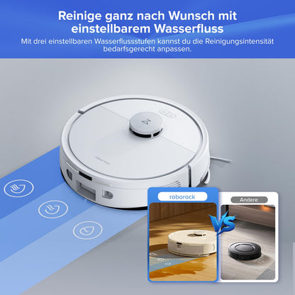 roborock Q7 L5+ Set Saugroboter mit Absaugstation, 8000 Pa, weiss