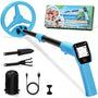 Smofrees Metalldetektor für Kinder MD-3007, verstellbar 60-86 cm, blau