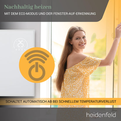 Heidenfeld HF-HP140 Mobile Infrarotheizung - 800 Watt