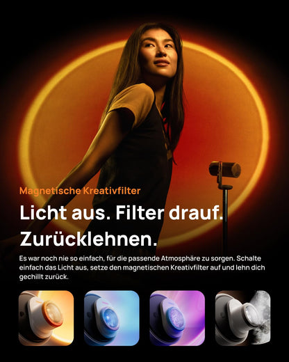 XGIMI MoGo 4 Laser Mini-Beamer mit Akku, 550 ISO-Lumen & Google TV