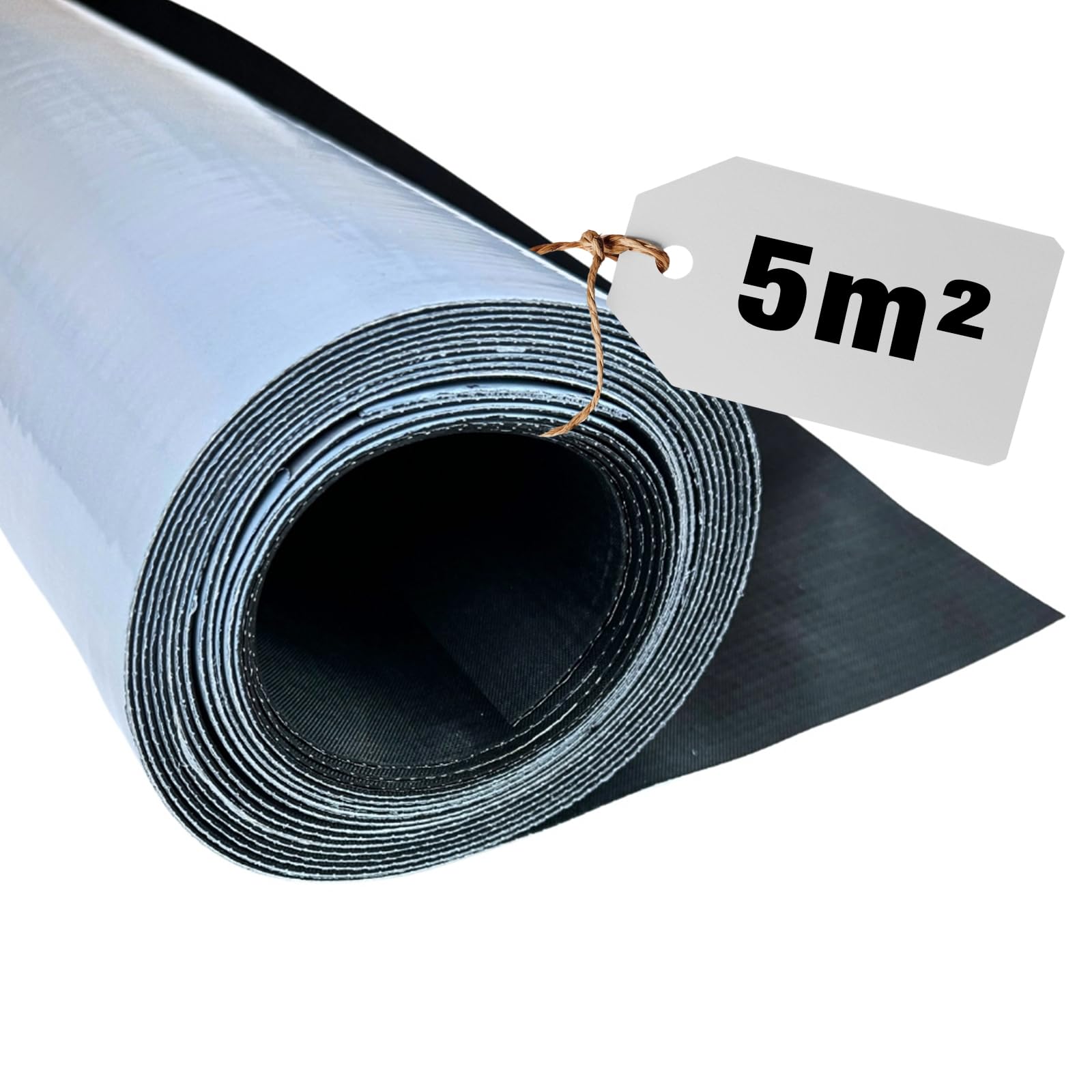 HSS EPDM Dachfolie Selbstklebend KSK Dachbahn - 5m² Schwarz. Schwarze, flache EPDM-Dachbahn zur dauerhaften KSK-Dachabdichtung auf Flachdächern.