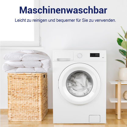 Uniency Daunendecke Ganzjahres Warm 135x200 cm - 1100g