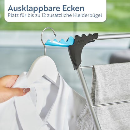 Minky Plus Wäscheständer 3-stöckig, 21 m Trockenfläche, klappbar