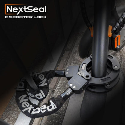 NextSeal E-Scooter Schloss Handschellenschloss mit Tasche, 90 cm