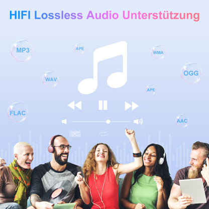 MECHEN H1 Pro MP3 Player mit Android 9.0, Bluetooth & WLAN, grau