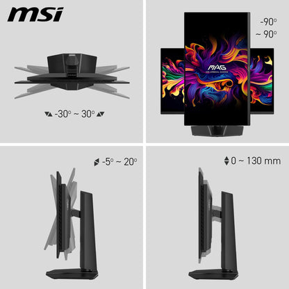 MSI MAG 273QP QD-OLED X24 26,5 Zoll WQHD Gaming-Monitor 240 Hz